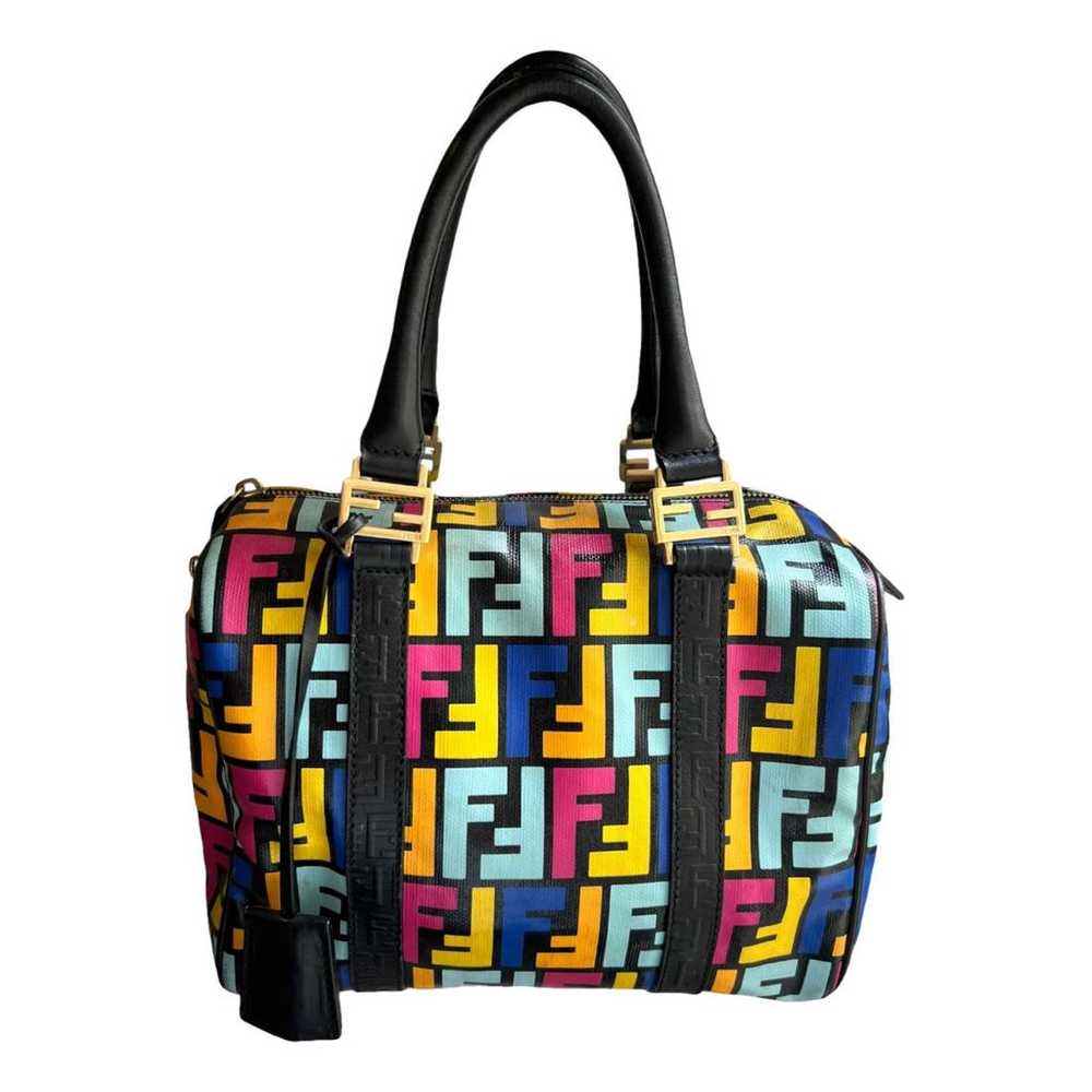 Fendi Forever Bauletto leather bowling bag - image 1