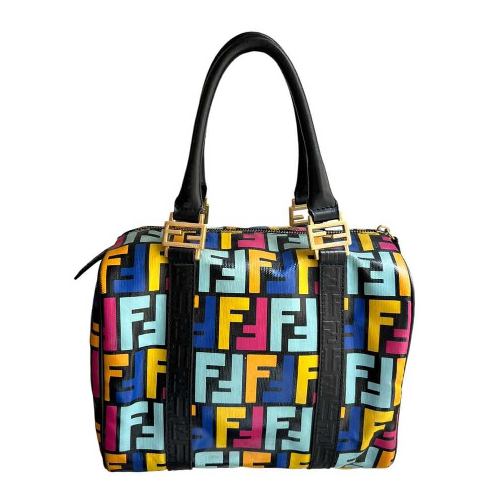 Fendi Forever Bauletto leather bowling bag - image 2