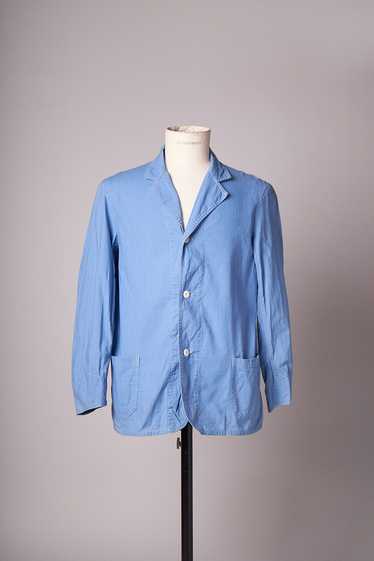 Vintage Vintage 1960s Light Blue Chore Jacket Shir