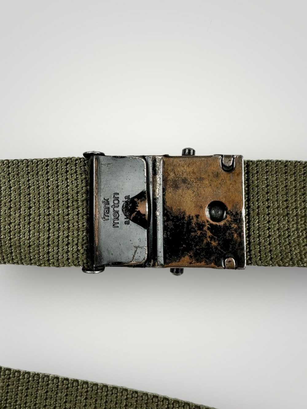 Military × Vintage Vintage Military Army Belt Fra… - image 4