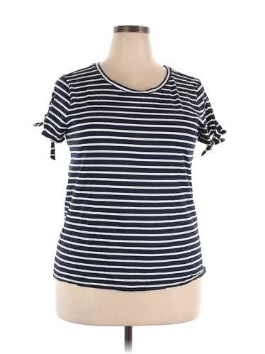 Nautica Women Blue Short Sleeve Top XXL