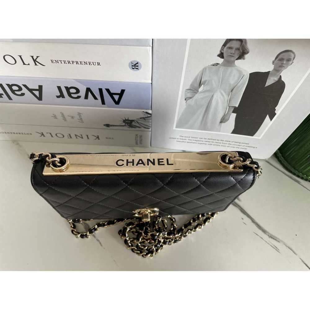 Chanel Trendy Cc Wallet on Chain leather handbag - image 5