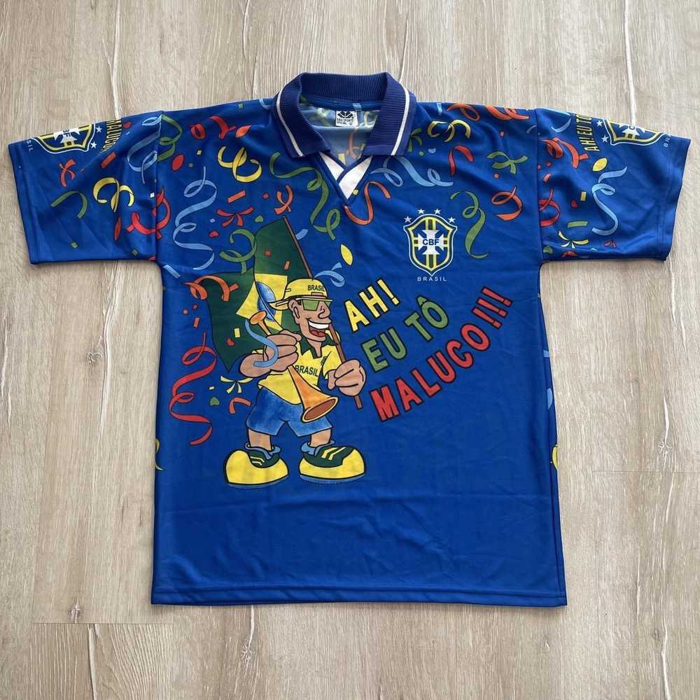 Vintage Vintage Brazil National Team T Shirt 90s … - image 7