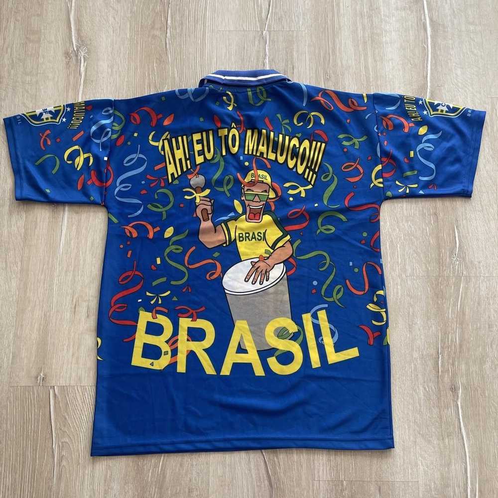 Vintage Vintage Brazil National Team T Shirt 90s … - image 8