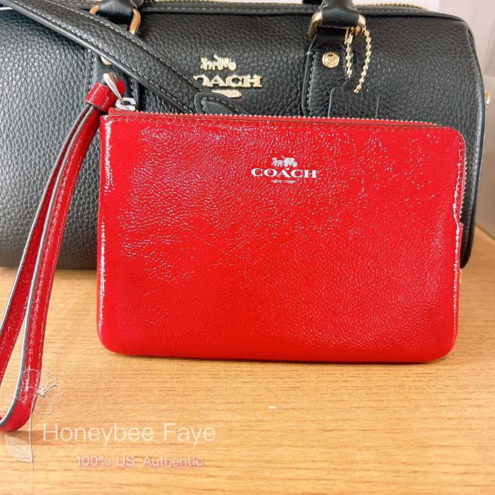 Coach Leather clutch bag - image 2