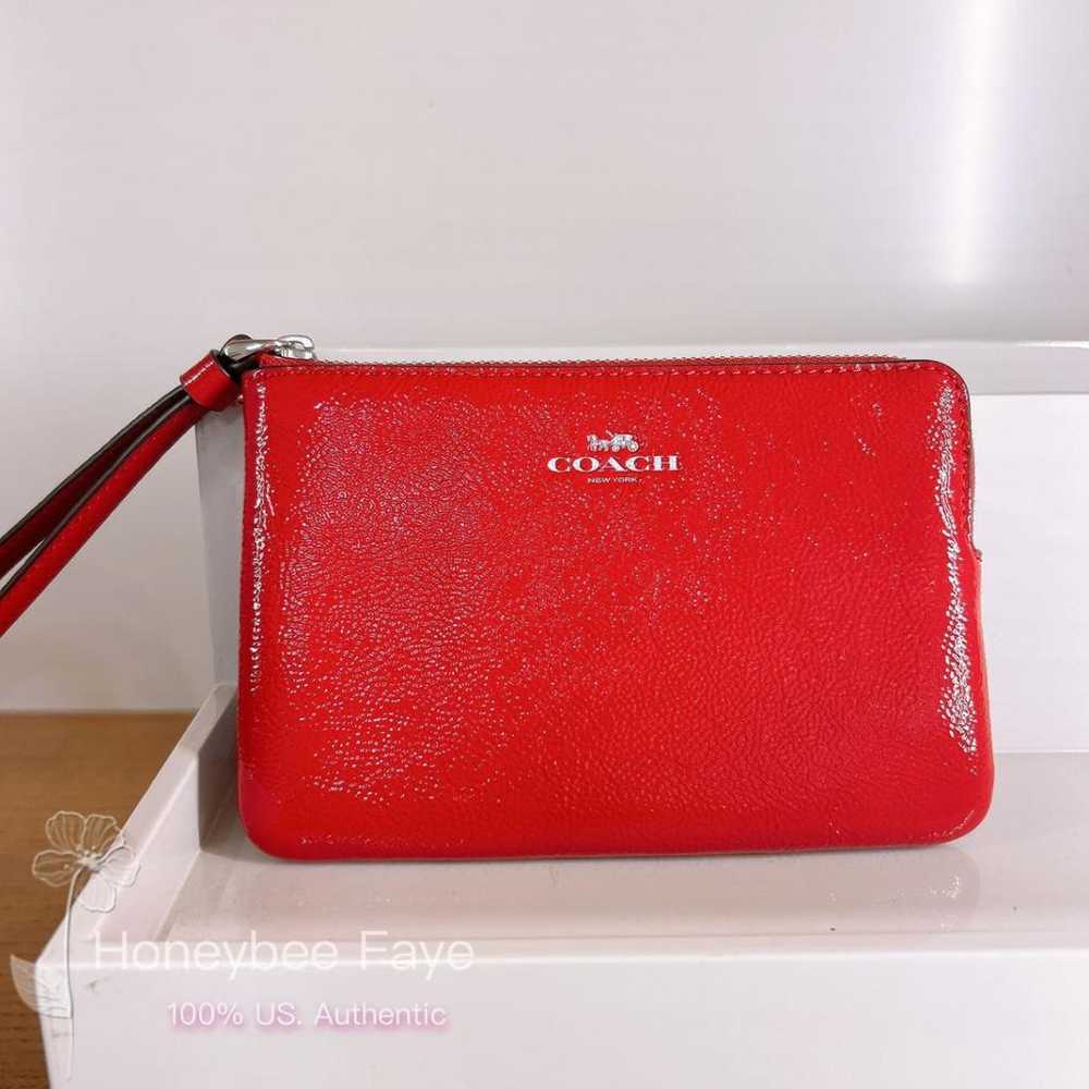 Coach Leather clutch bag - image 5