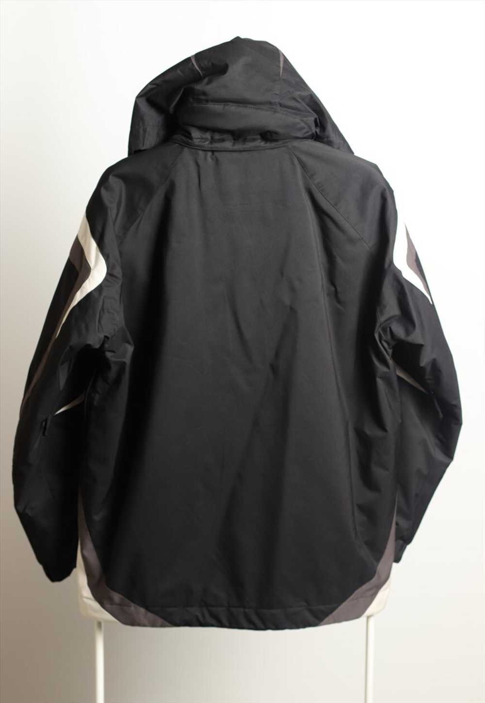 Vintage Descente Snowboarding Hooded Jacket White… - image 3