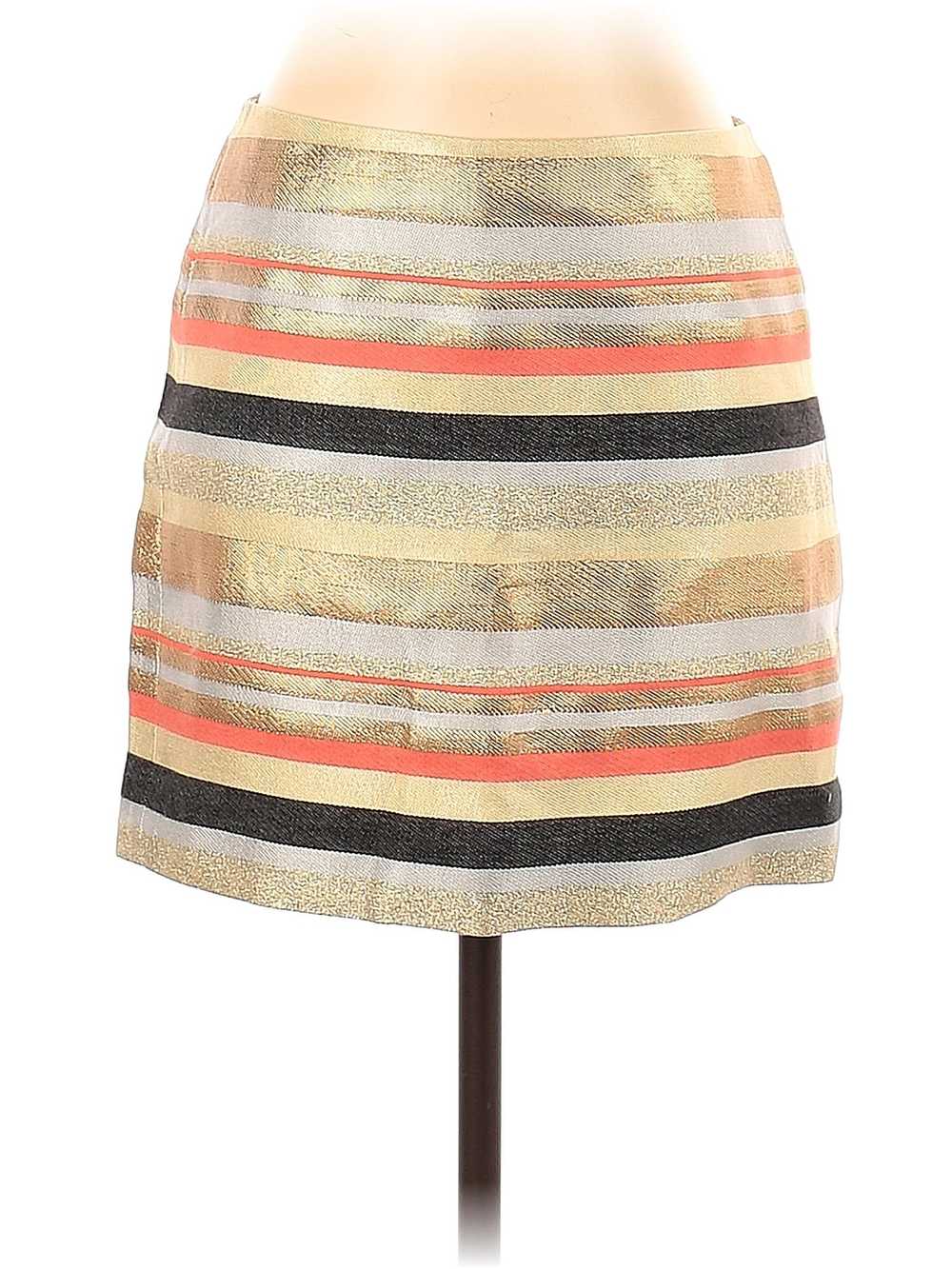 J.Crew Collection Women Gold Casual Skirt 0 - image 1