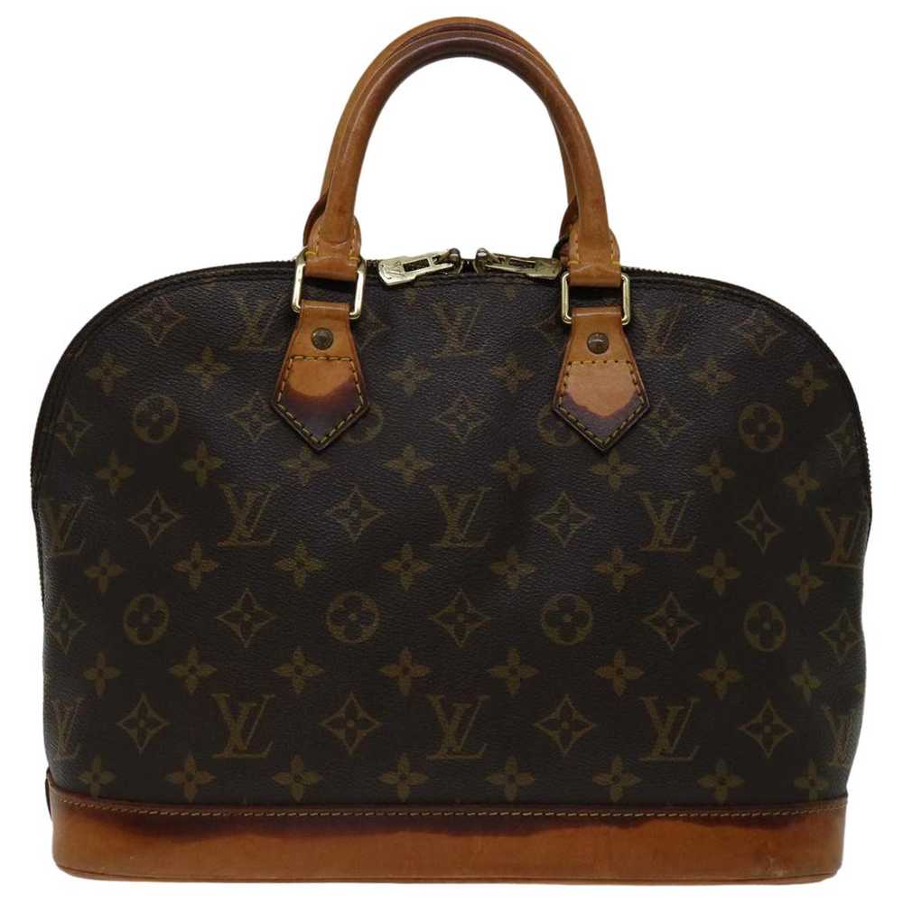 Louis Vuitton Alma cloth handbag - image 1