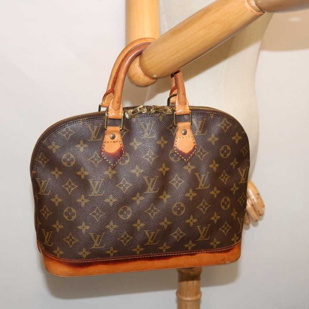 Louis Vuitton Alma cloth handbag - image 7