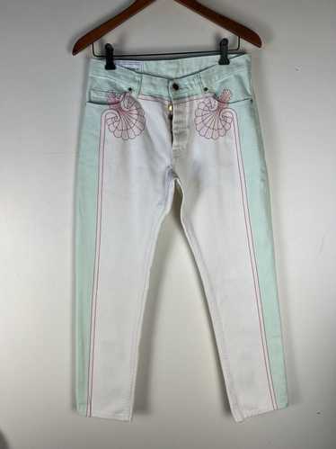 Casablanca Casablanca shell print jeans