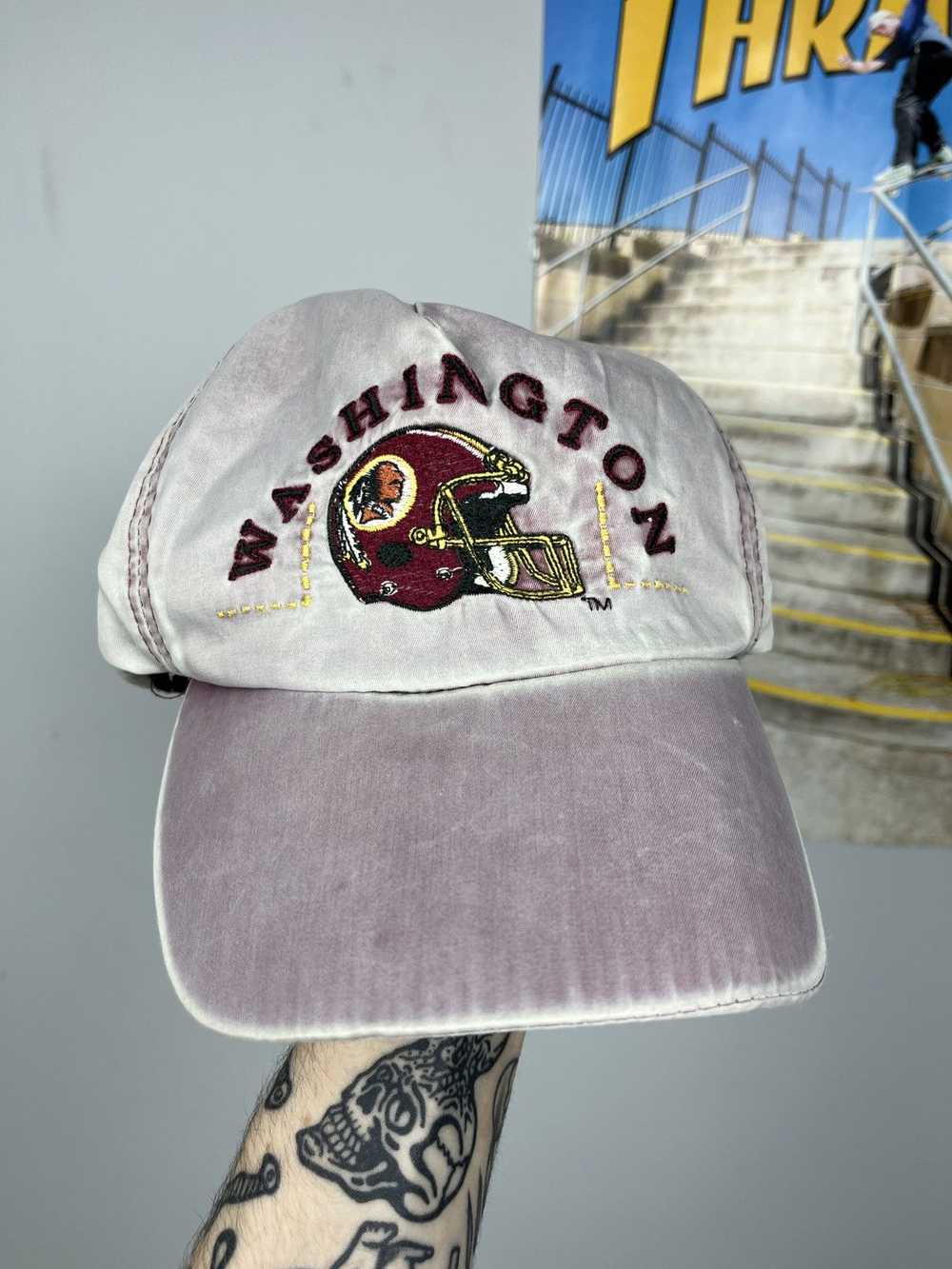 NFL × Redskins × Vintage ➕ gorgeous fade 1991 Was… - image 1