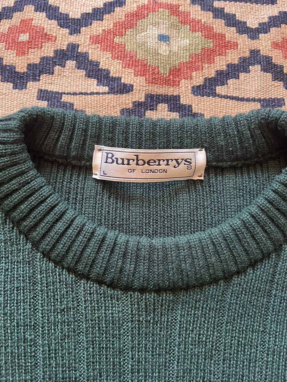 Burberry × Rare × Vintage Vintage Burberry Green … - image 5