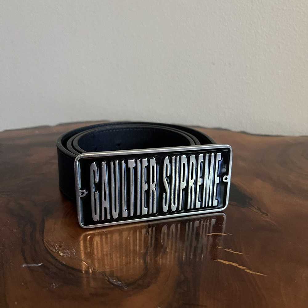 Jean Paul Gaultier × Supreme Metal Buckle Leather… - image 2