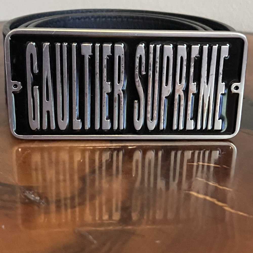 Jean Paul Gaultier × Supreme Metal Buckle Leather… - image 3