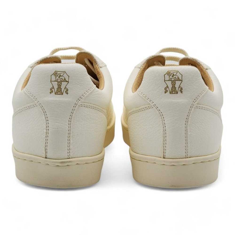 Brunello Cucinelli Leather low trainers - image 5