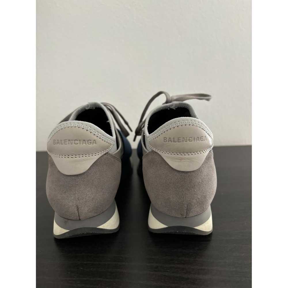 Balenciaga Race leather trainers - image 10