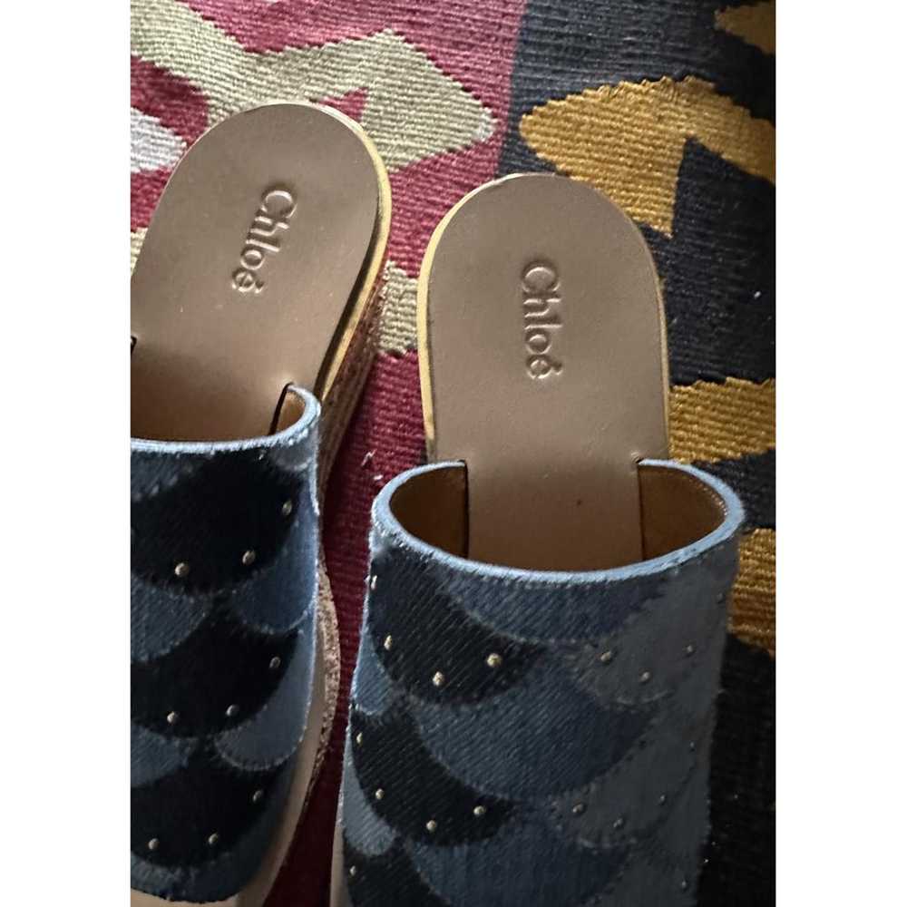 Chloé Cloth mules & clogs - image 4