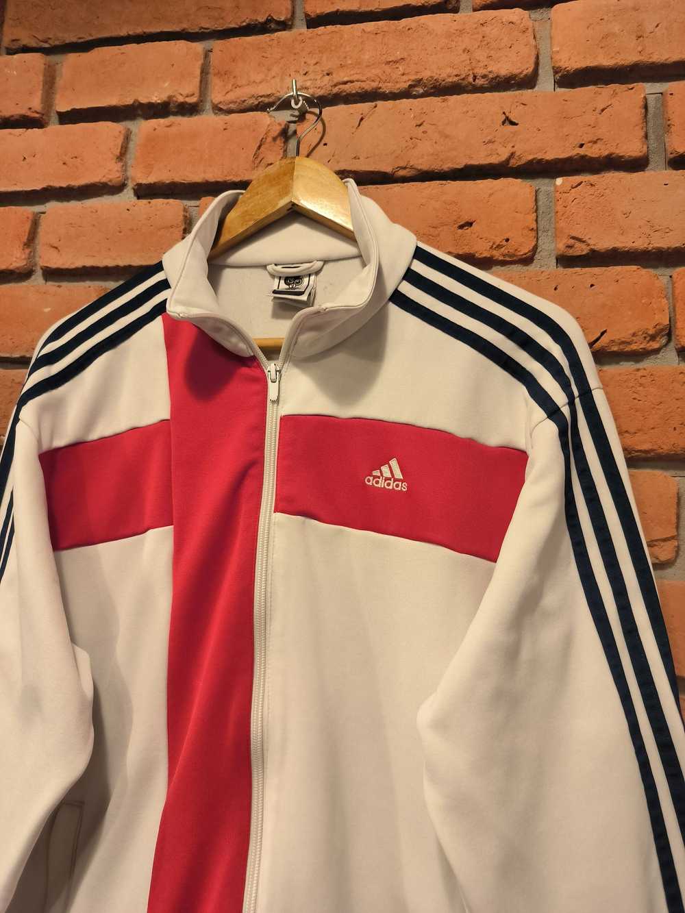 Nike × Soccer Jersey × Vintage Adidas Training Zi… - image 5