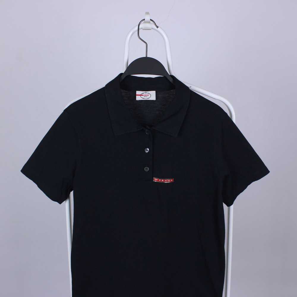 Prada × Vintage Prada polo shirt women vintage bl… - image 2