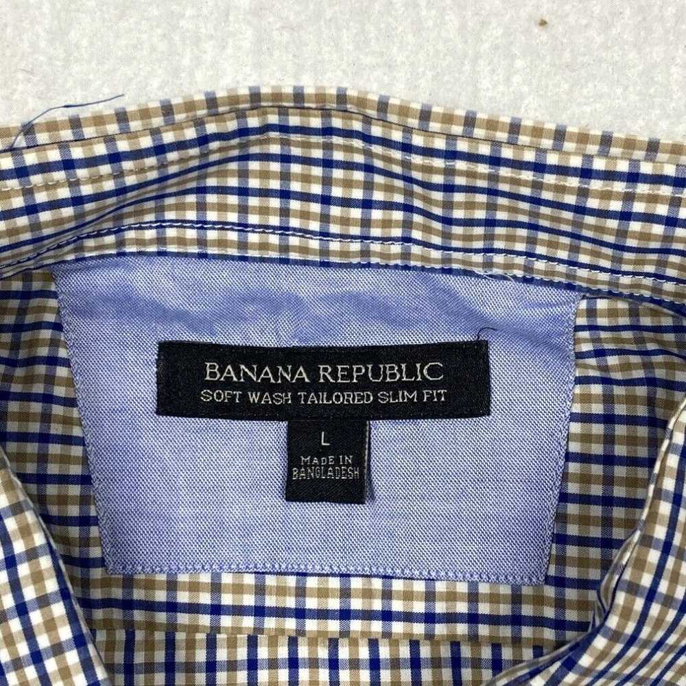 Banana Republic Banana Republic Shirt Slim Fit Me… - image 3