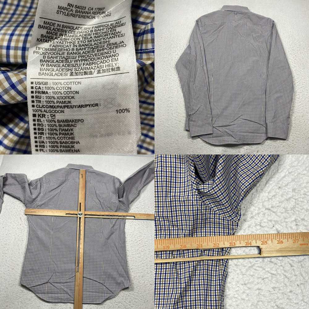 Banana Republic Banana Republic Shirt Slim Fit Me… - image 4