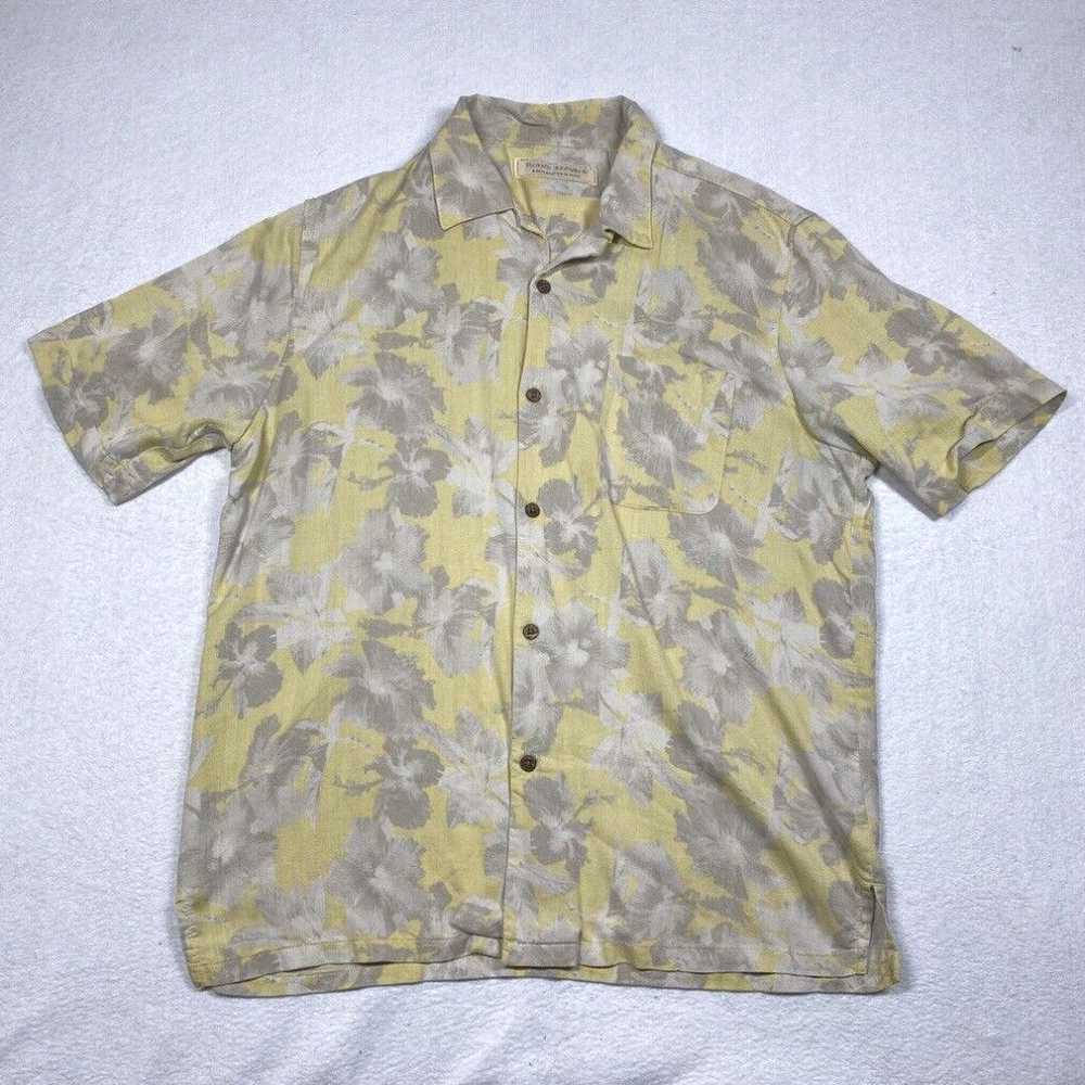 Vintage Island Republic Hawaiian Shirt Mens Large… - image 1