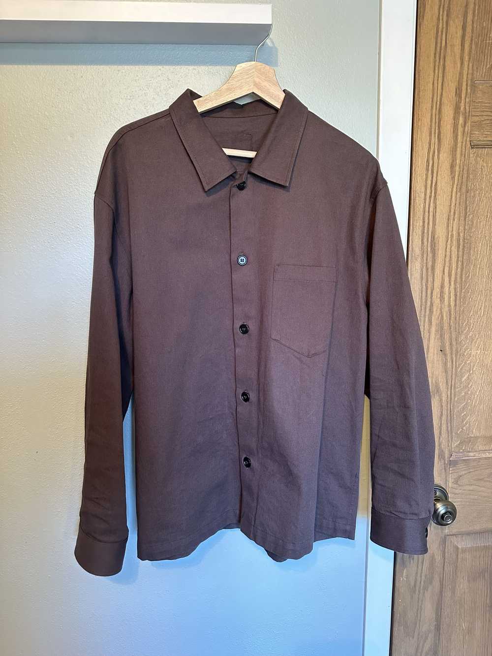 James Coward James Coward 'Travail Shirt' (Brown … - image 1