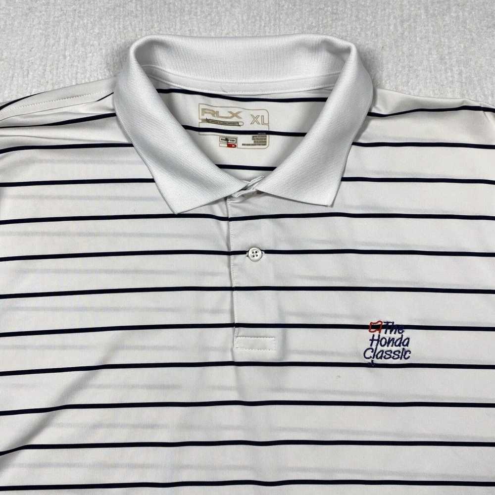 Vintage RLX Ralph Lauren Polo Shirt Mens XL White… - image 2