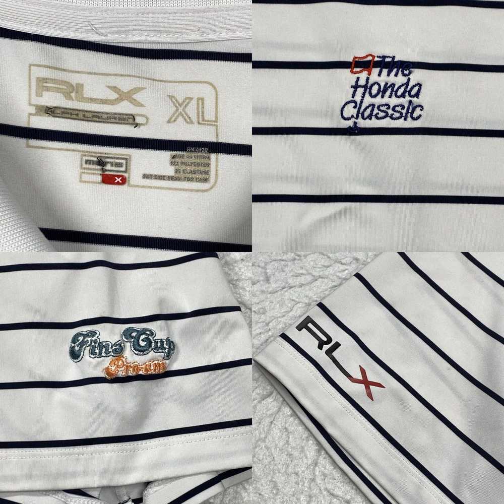 Vintage RLX Ralph Lauren Polo Shirt Mens XL White… - image 4