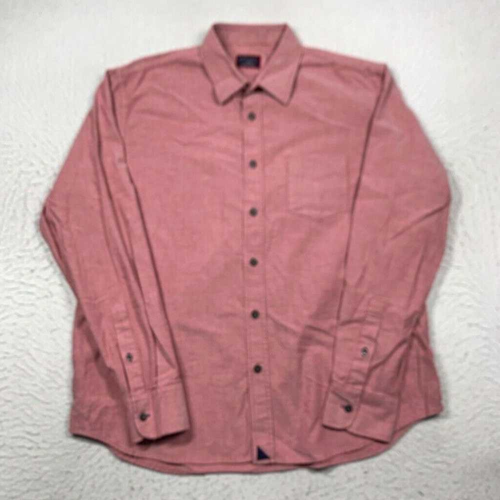 UNTUCKit UNTUCKit Shirt Mens Large Red Button Up … - image 1