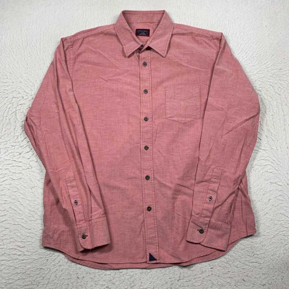 UNTUCKit UNTUCKit Shirt Mens Large Red Button Up … - image 2