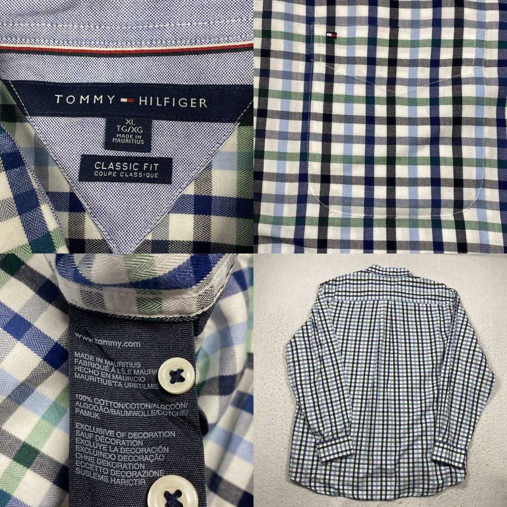 Tommy Hilfiger Tommy Hilfiger Shirt Mens XL Multi… - image 4