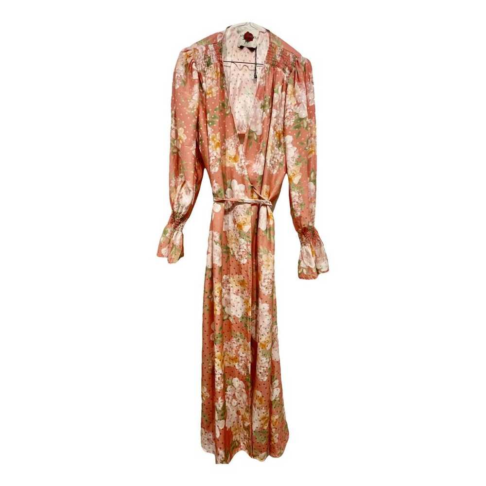 Art dealer Silk mid-length dress - image 1