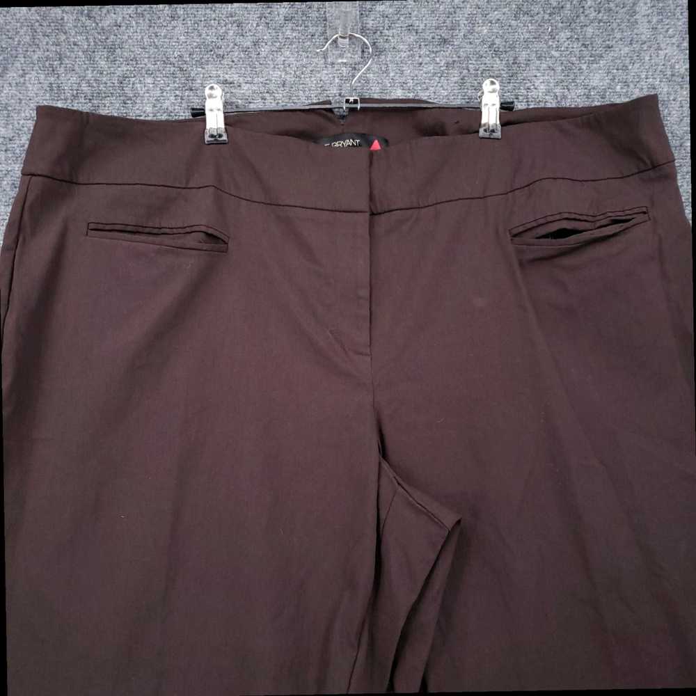 Vintage Womens Plus Size 28 Tall Brown High Rise … - image 3