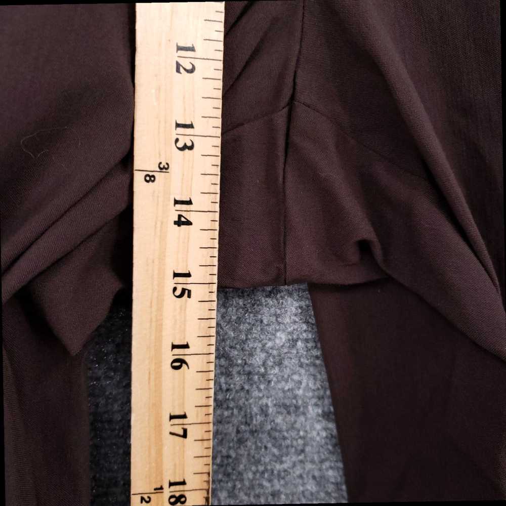 Vintage Womens Plus Size 28 Tall Brown High Rise … - image 6