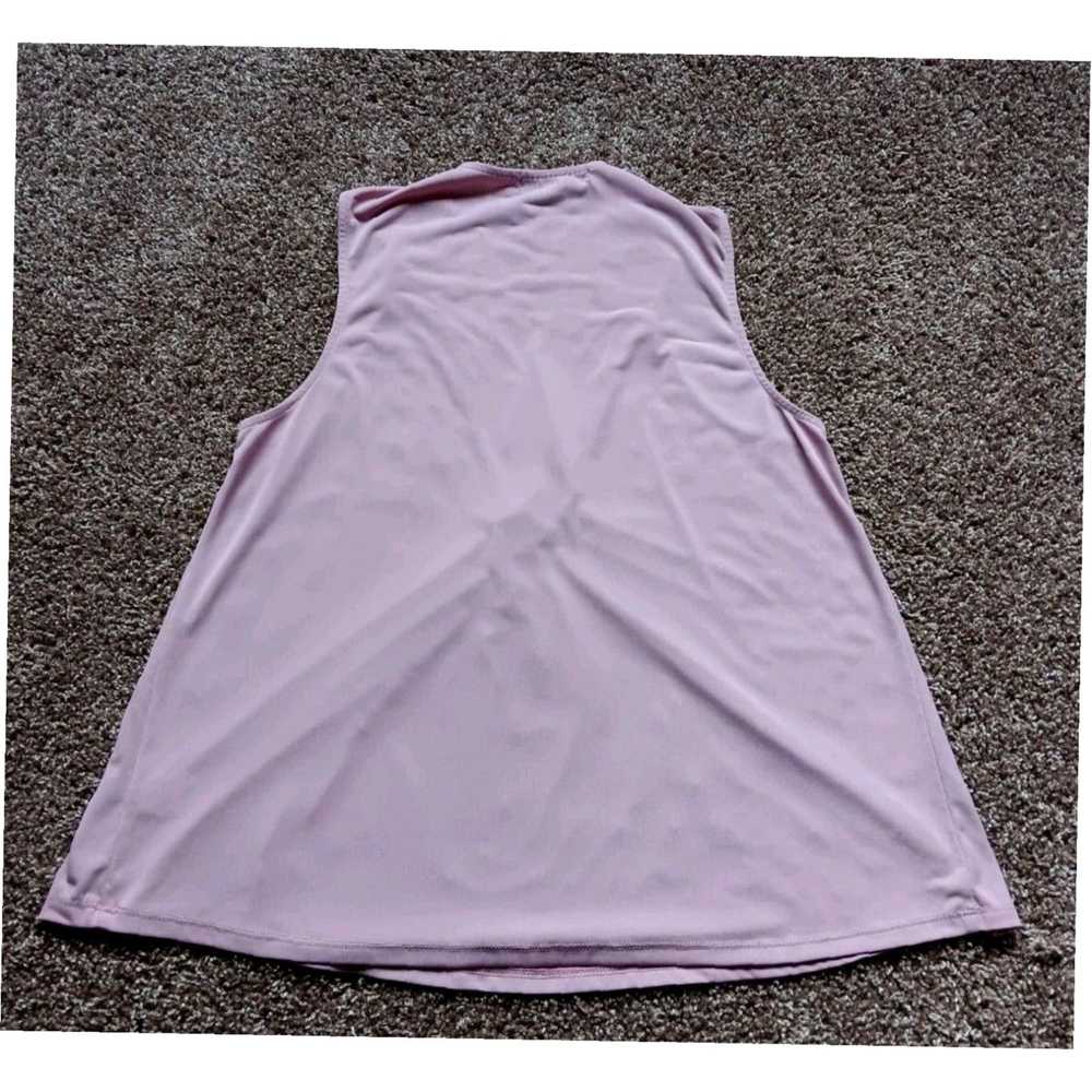 Frame Exquisite Pink Sleeveless V Neck Top for th… - image 2