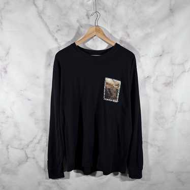 Stussy International Black Photo Text Longsleeve - image 1