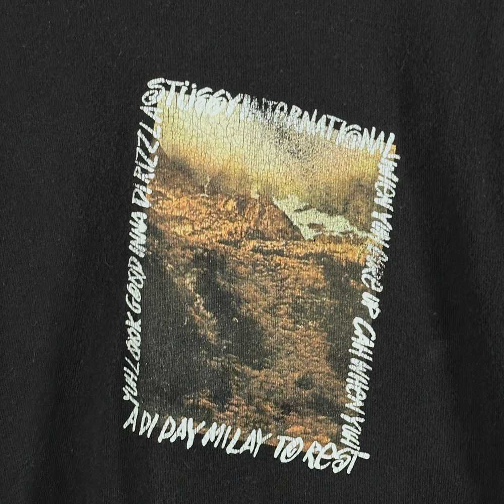 Stussy International Black Photo Text Longsleeve - image 3