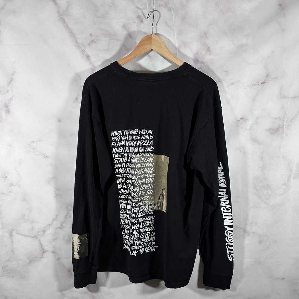 Stussy International Black Photo Text Longsleeve - image 4