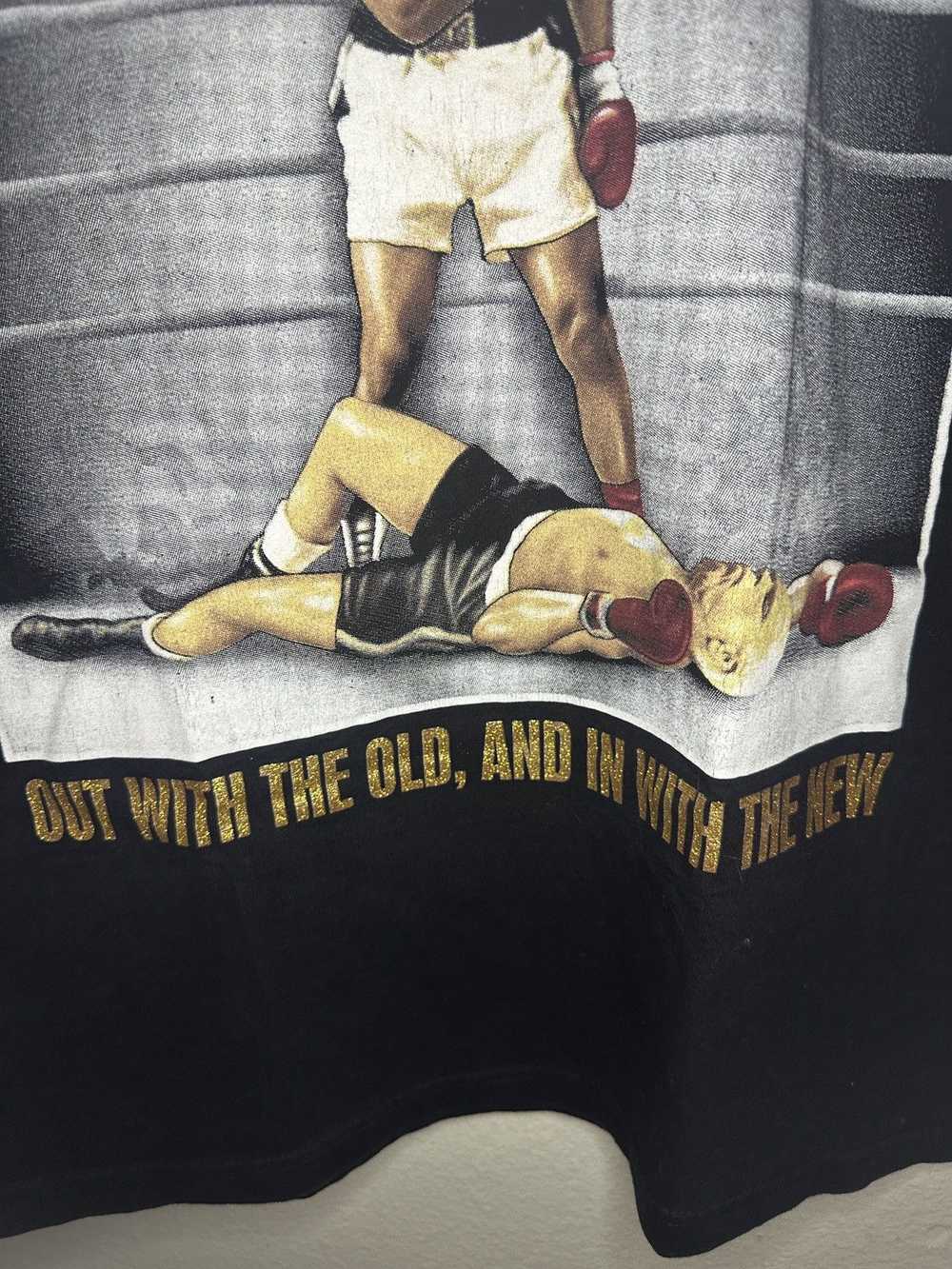 Vintage Y2K Obama Boxing t shirt - image 3