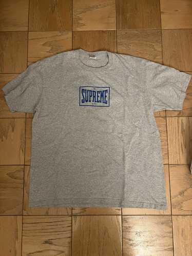 Supreme Supreme Warm Up Tee - Heather Grey