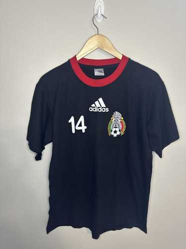 Soccer Jersey × Vintage Mexico Chicharito #14 T sh