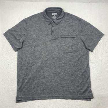 Vintage Duluth Trading Polo Shirt Mens XL Gray Sh… - image 1