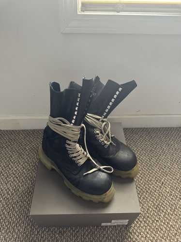 Rick Owens Rick owens megalace bozo tractor boots - image 1