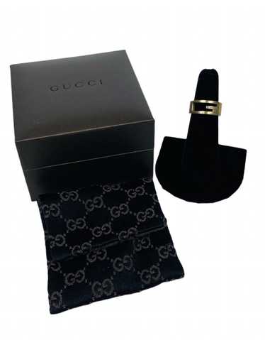 Gucci Gucci .925 Silver G Ring Size IT 11