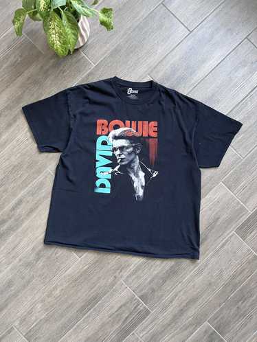 Band Tees × Rock T Shirt × Rock Tees David Bowie … - image 1