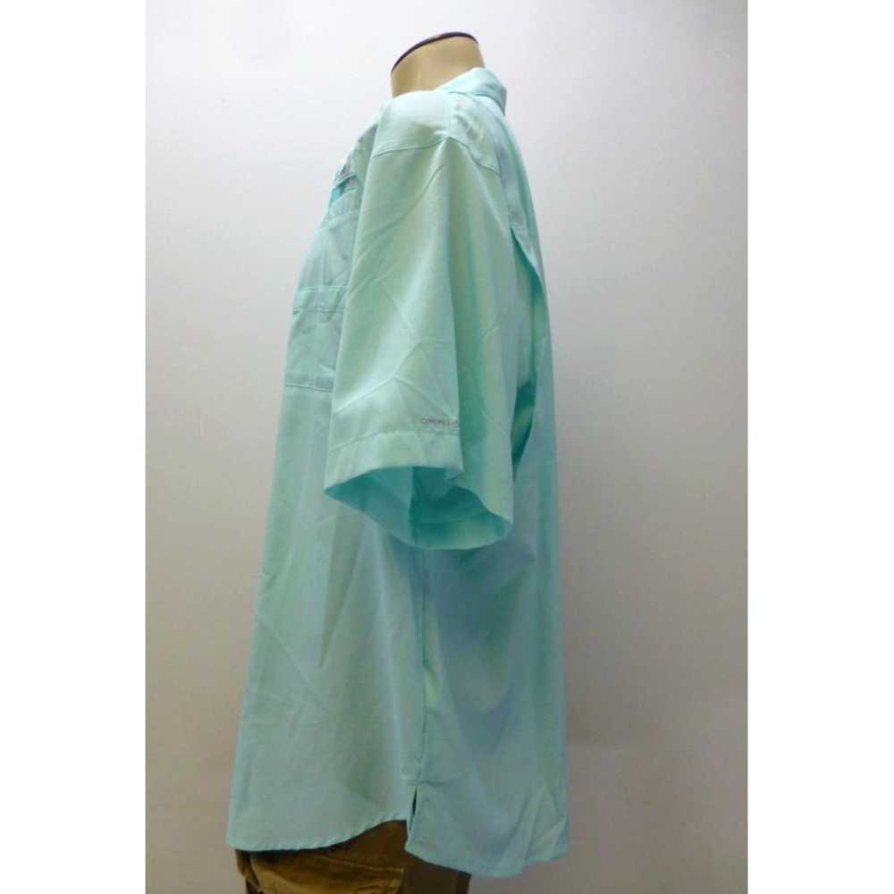 Vintage Turquoise Blue Columbia PFG Omni Shade Me… - image 4