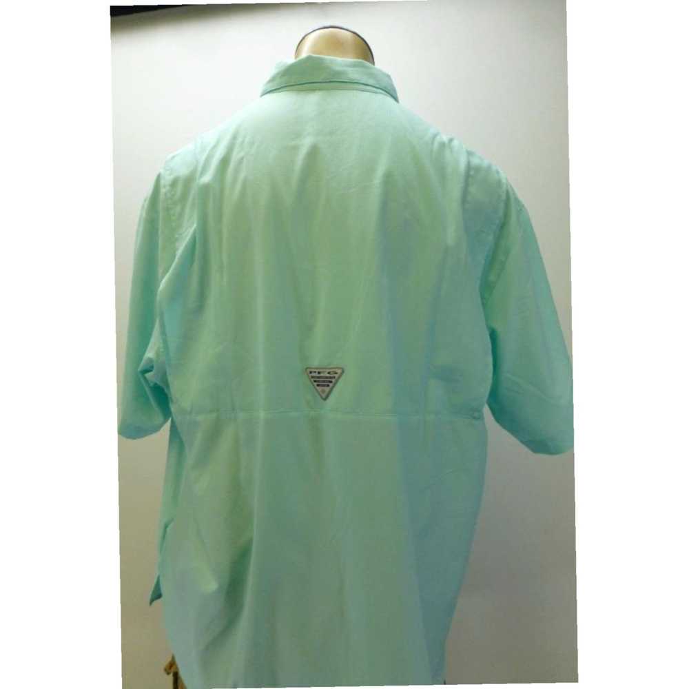 Vintage Turquoise Blue Columbia PFG Omni Shade Me… - image 6