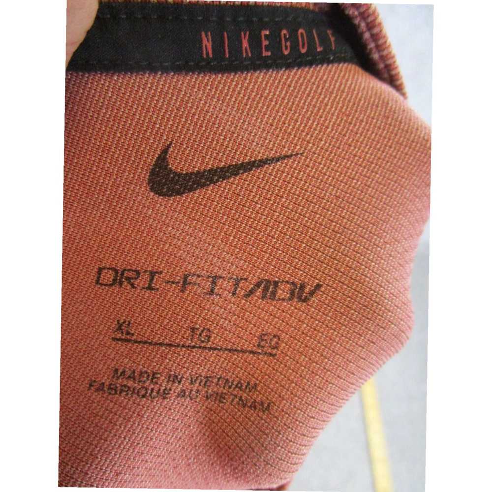 Nike Men's Advanced Dry Red Quarter Zip Golf Pull… - image 6